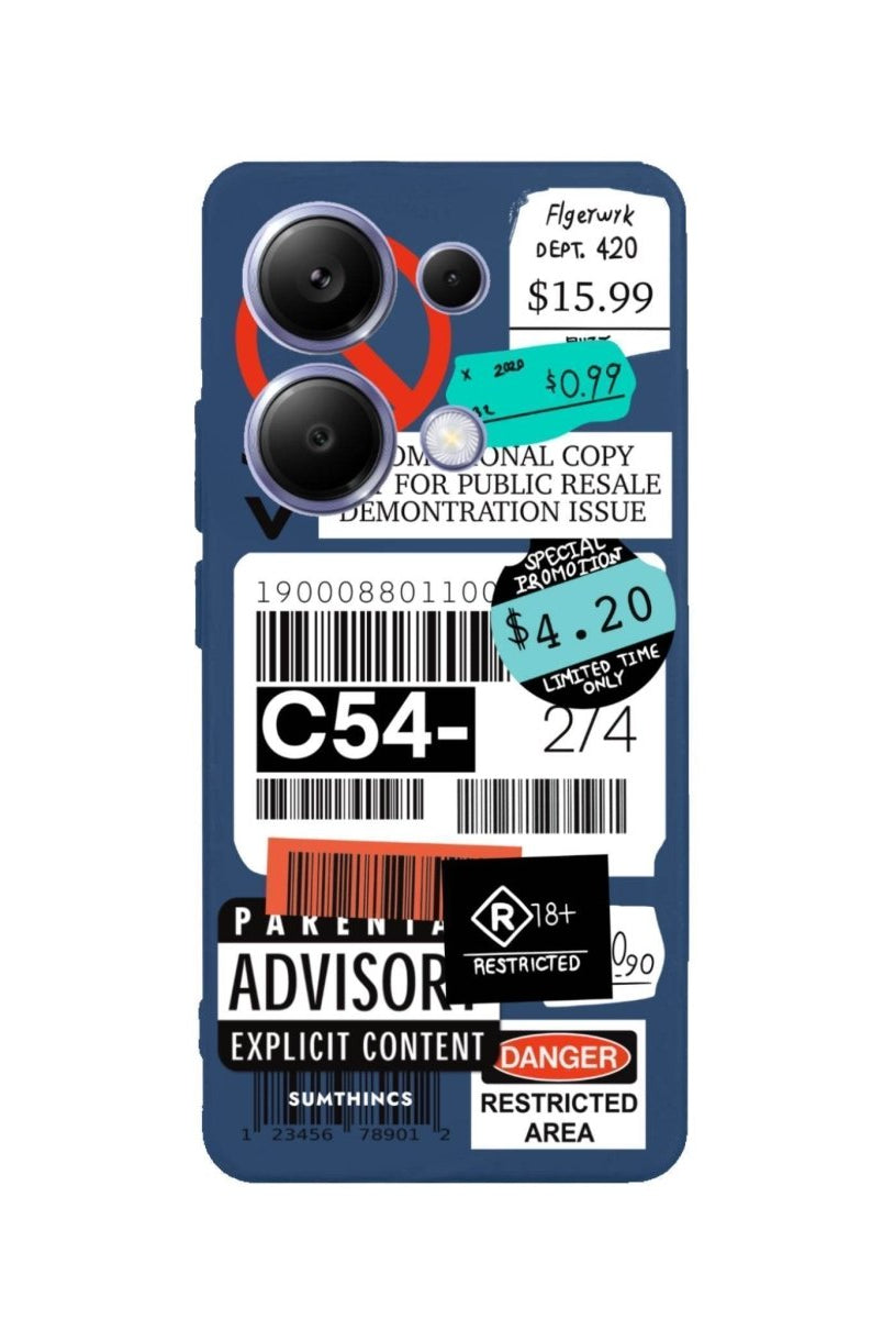 Xiaomi Redmi Note 14 Pro Plus 5G Barcode C54 Premium Telefon Kılıfı - SUMTHINCS