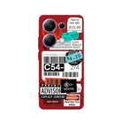 Xiaomi Redmi Note 14 Pro Plus 5G Barcode C54 Premium Telefon Kılıfı - SUMTHINCS