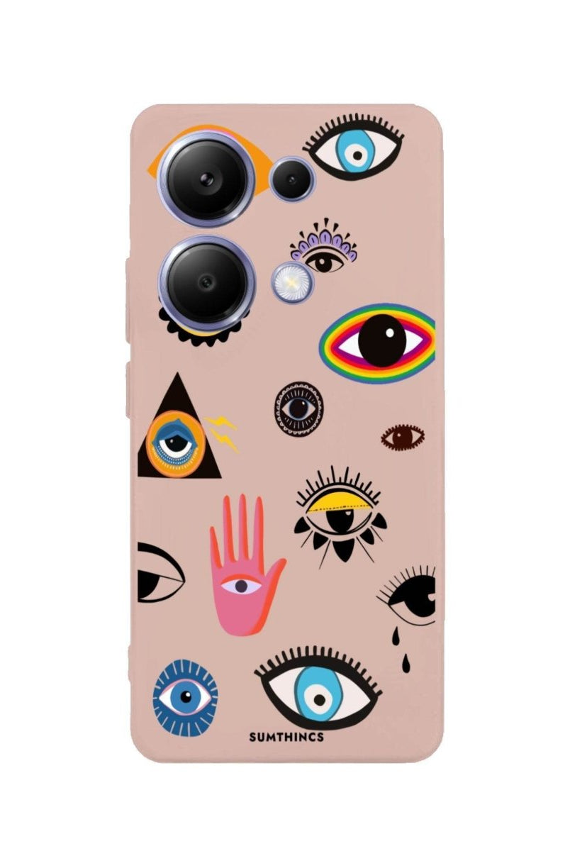 Xiaomi Redmi Note 14 Pro Plus 5G Eye Stickers Premium Telefon Kılıfı - SUMTHINCS