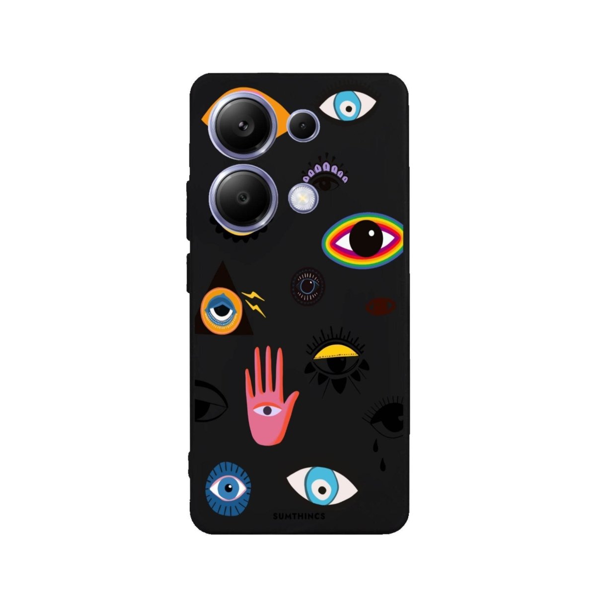 Xiaomi Redmi Note 14 Pro Plus 5G Eye Stickers Premium Telefon Kılıfı - SUMTHINCS