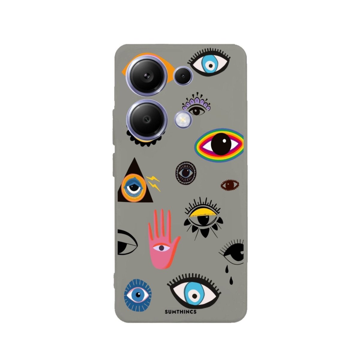 Xiaomi Redmi Note 14 Pro Plus 5G Eye Stickers Premium Telefon Kılıfı - SUMTHINCS