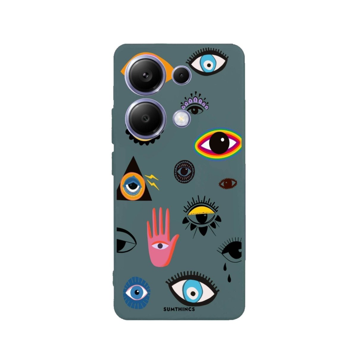 Xiaomi Redmi Note 14 Pro Plus 5G Eye Stickers Premium Telefon Kılıfı - SUMTHINCS