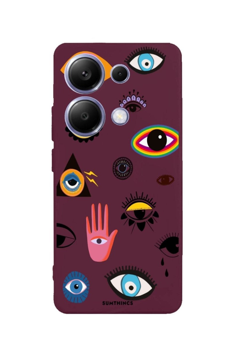 Xiaomi Redmi Note 14 Pro Plus 5G Eye Stickers Premium Telefon Kılıfı - SUMTHINCS