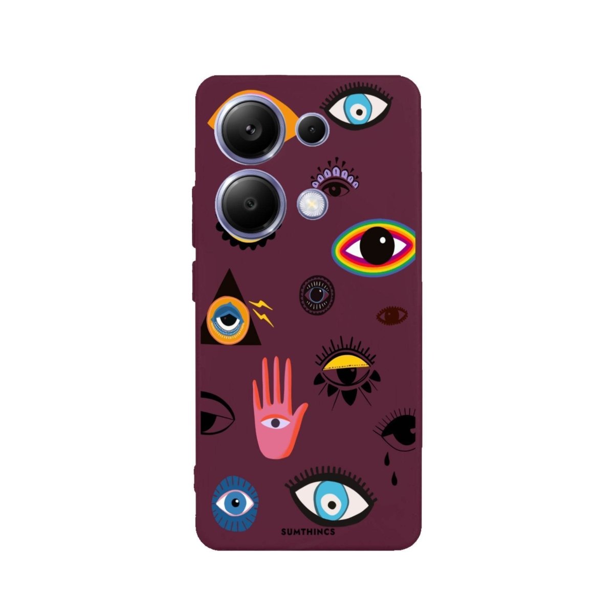 Xiaomi Redmi Note 14 Pro Plus 5G Eye Stickers Premium Telefon Kılıfı - SUMTHINCS