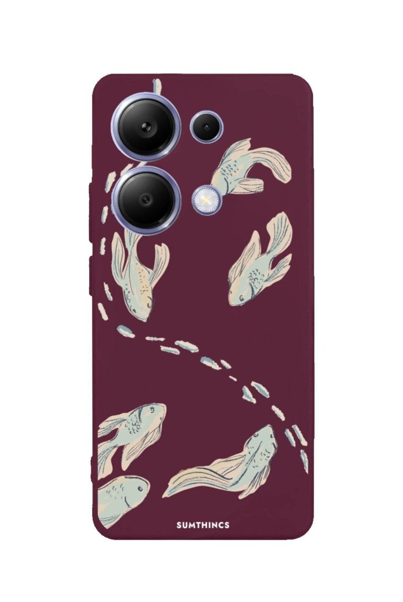 Xiaomi Redmi Note 14 Pro Plus 5G Koi Fish Premium Telefon Kılıfı - SUMTHINCS