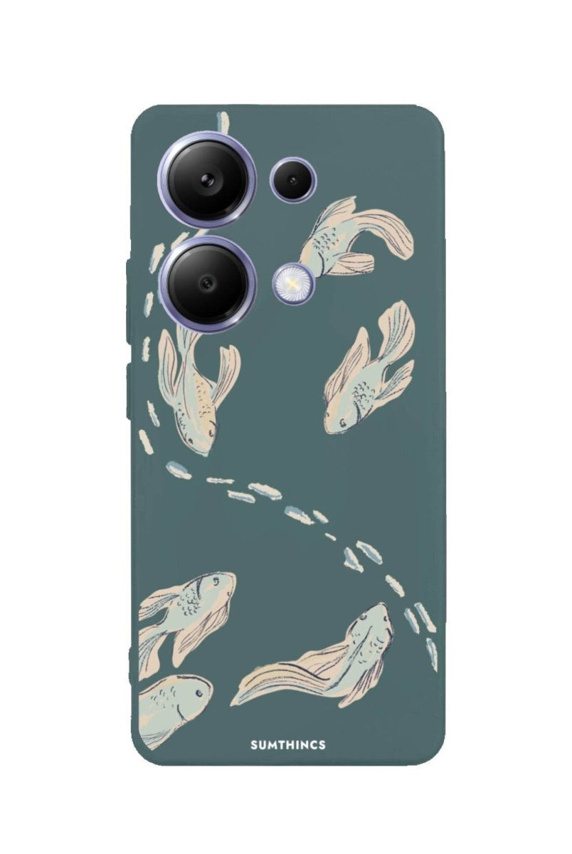 Xiaomi Redmi Note 14 Pro Plus 5G Koi Fish Premium Telefon Kılıfı - SUMTHINCS