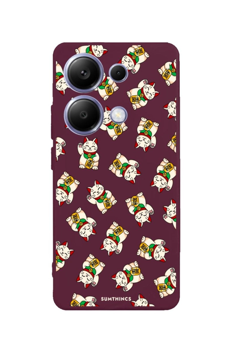 Xiaomi Redmi Note 14 Pro Plus 5G Maneki Neko Premium Telefon Kılıfı - SUMTHINCS