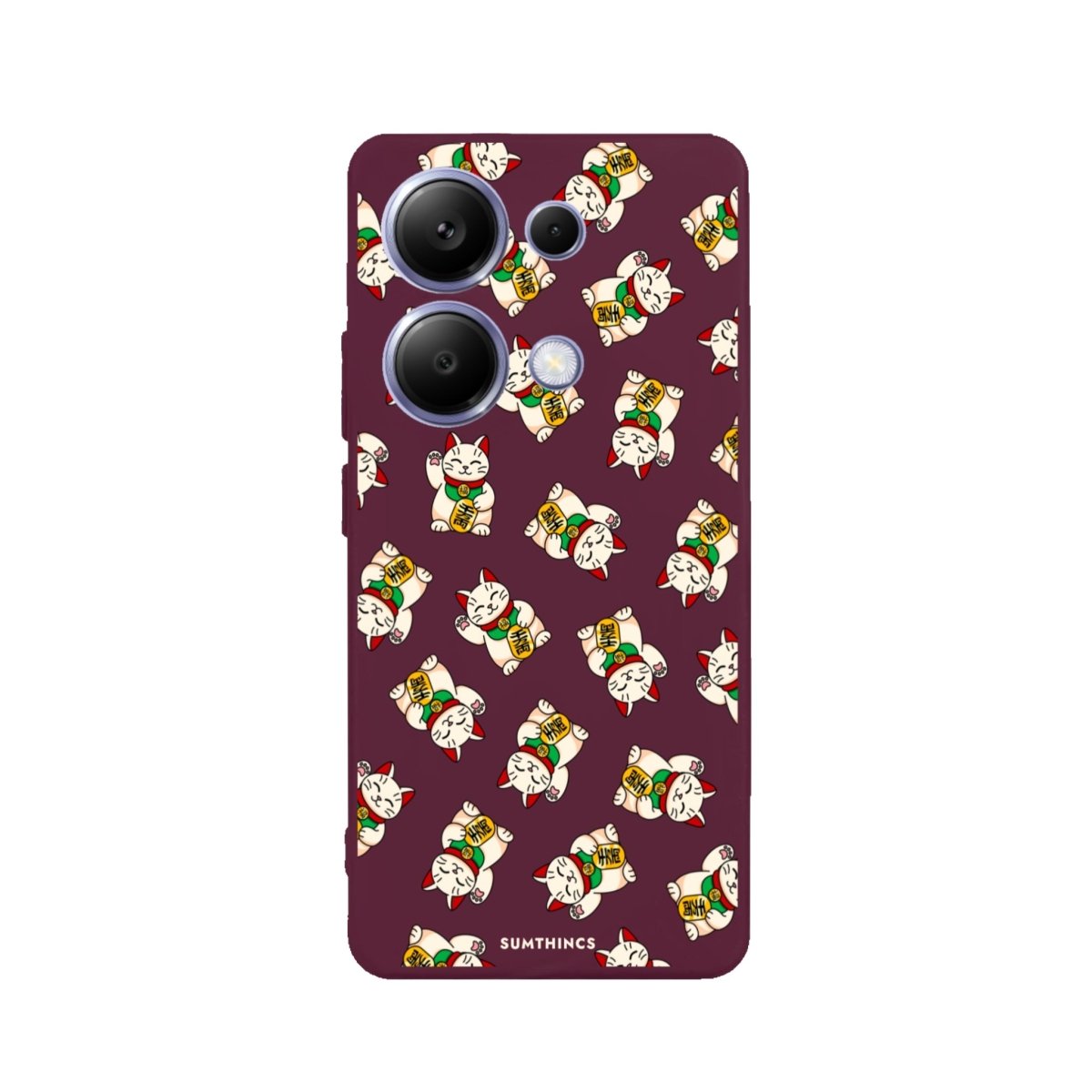 Xiaomi Redmi Note 14 Pro Plus 5G Maneki Neko Premium Telefon Kılıfı - SUMTHINCS