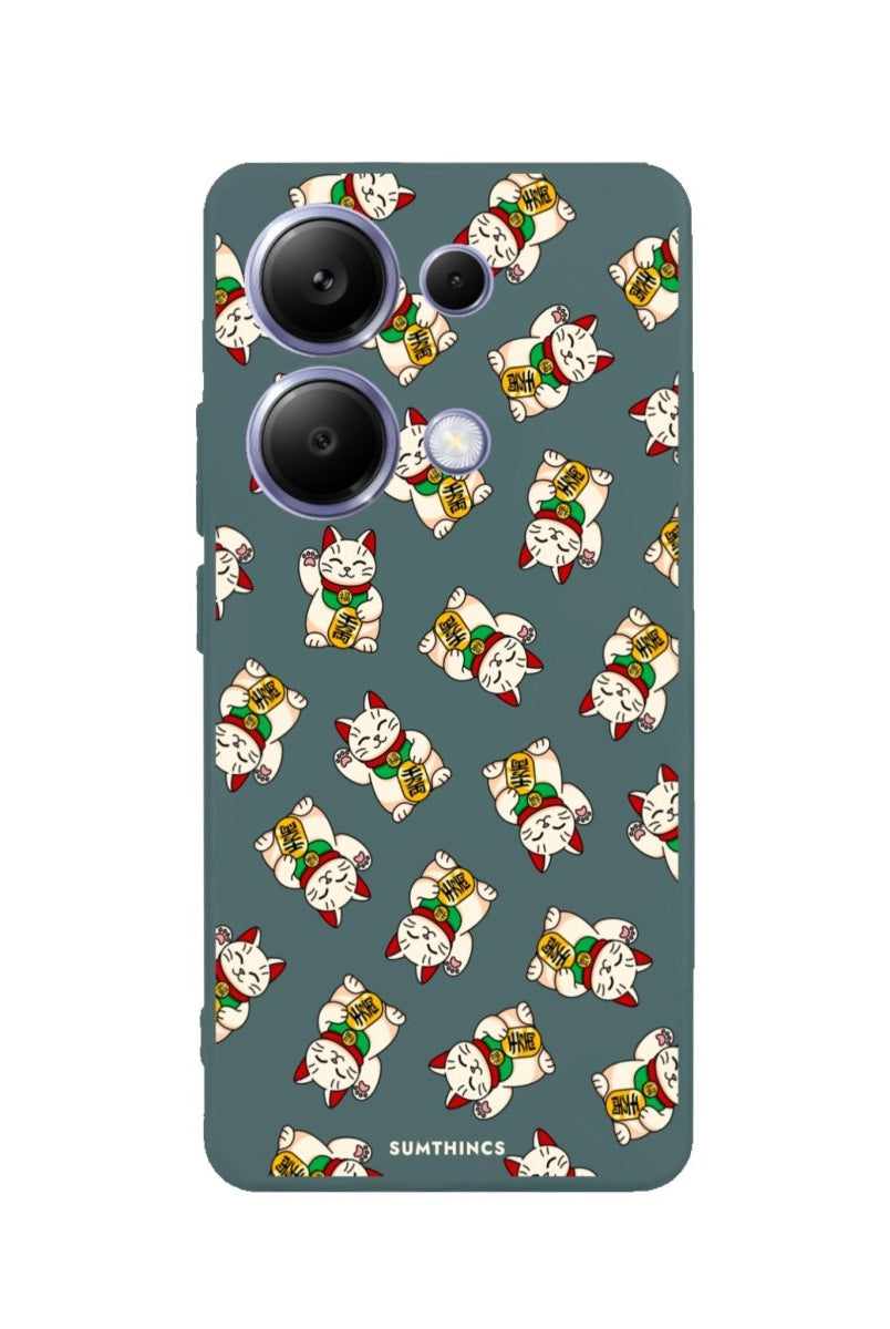 Xiaomi Redmi Note 14 Pro Plus 5G Maneki Neko Premium Telefon Kılıfı - SUMTHINCS