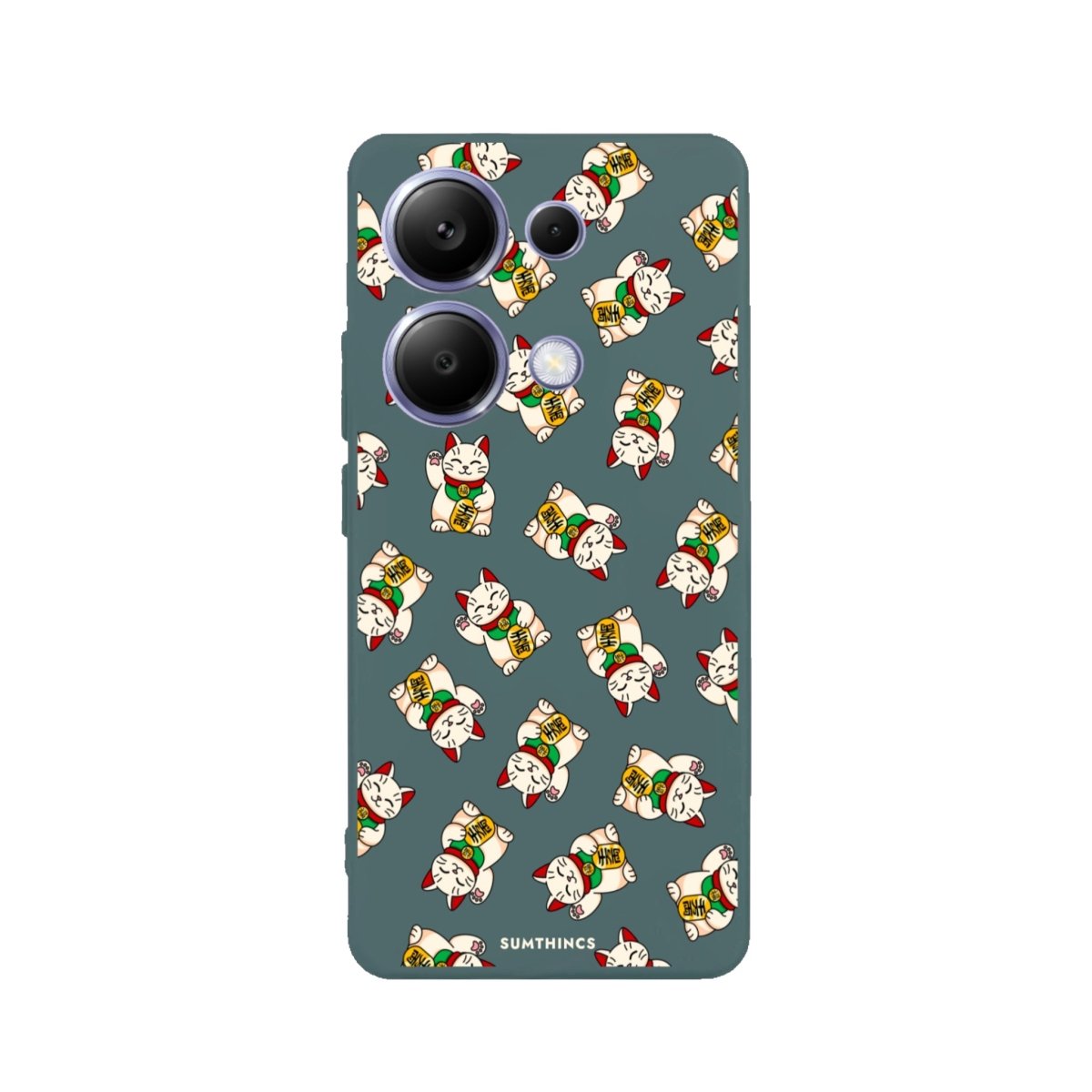 Xiaomi Redmi Note 14 Pro Plus 5G Maneki Neko Premium Telefon Kılıfı - SUMTHINCS