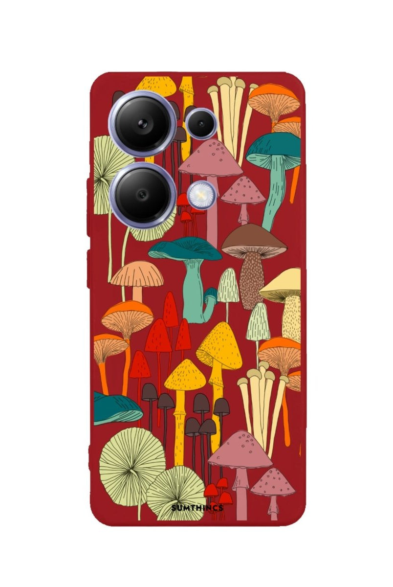 Xiaomi Redmi Note 14 Pro Plus 5G Mushrooms Premium Telefon Kılıfı - SUMTHINCS