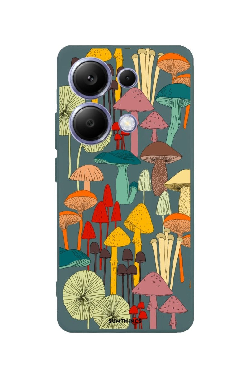 Xiaomi Redmi Note 14 Pro Plus 5G Mushrooms Premium Telefon Kılıfı - SUMTHINCS
