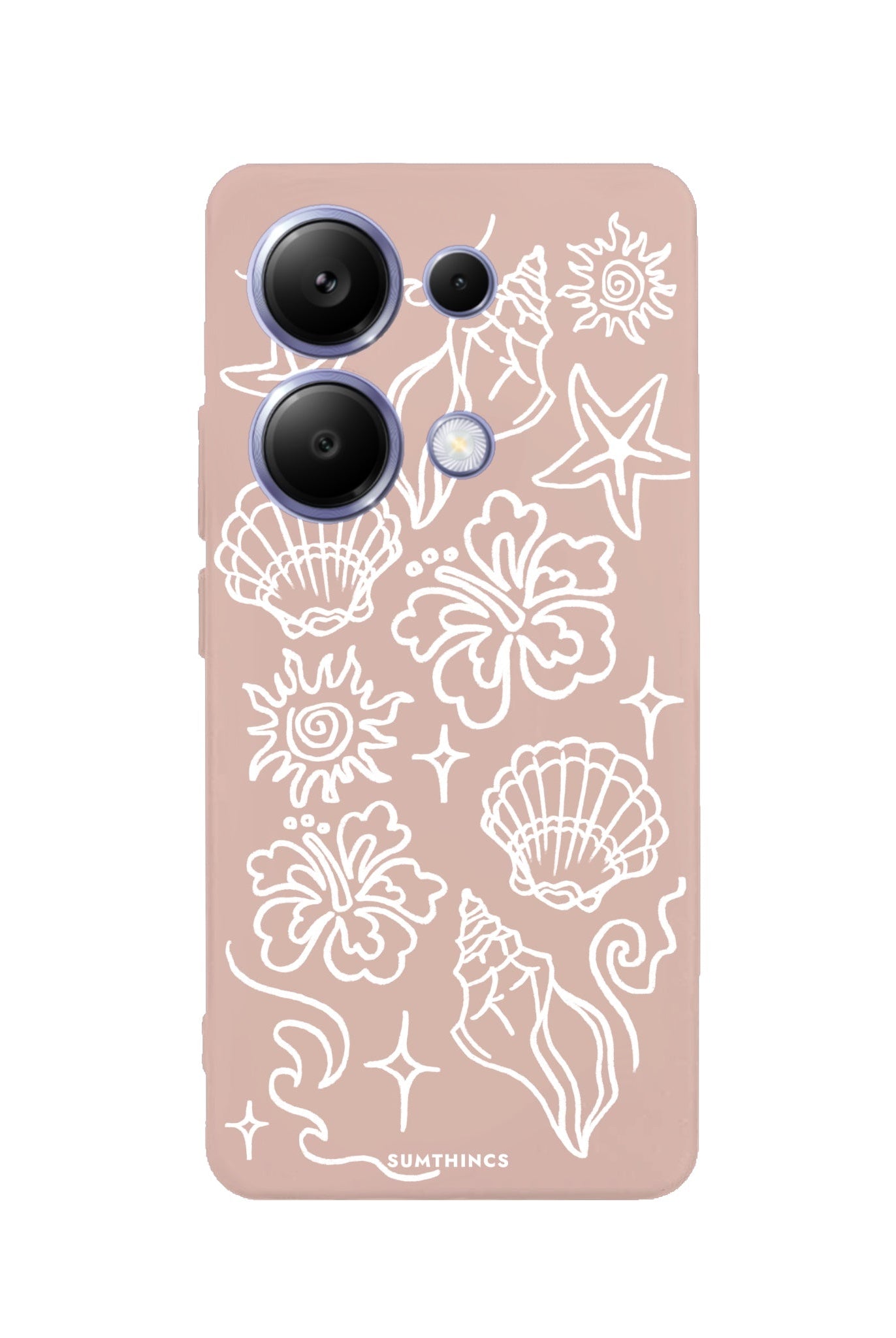 Xiaomi Redmi Note 14 Pro Plus 5G Summer Sketch Premium Telefon Kılıfı - SUMTHINCS