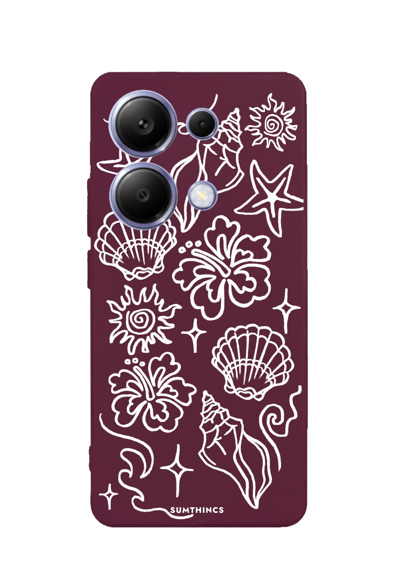 Xiaomi Redmi Note 14 Pro Plus 5G Summer Sketch Premium Telefon Kılıfı - SUMTHINCS