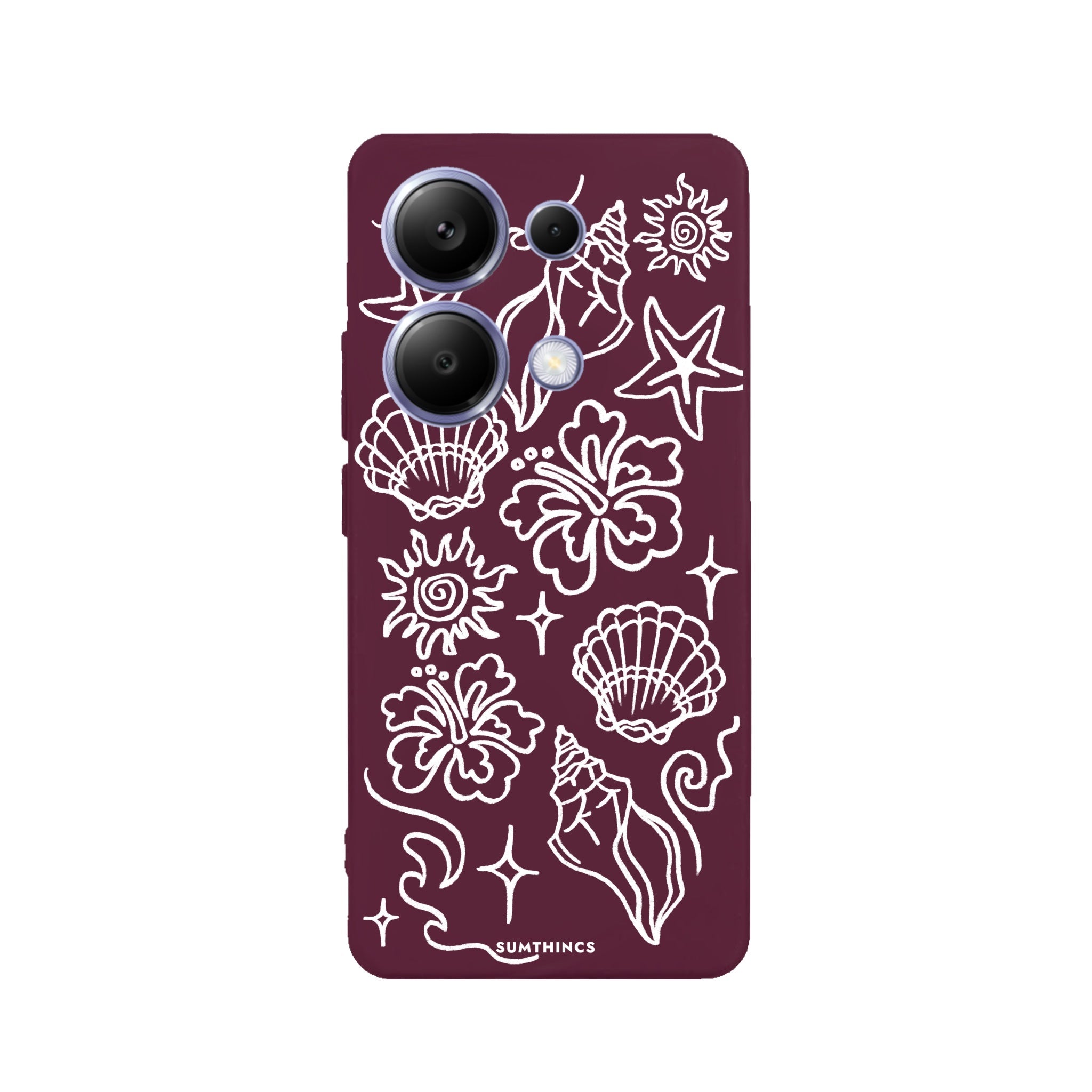 Xiaomi Redmi Note 14 Pro Plus 5G Summer Sketch Premium Telefon Kılıfı - SUMTHINCS