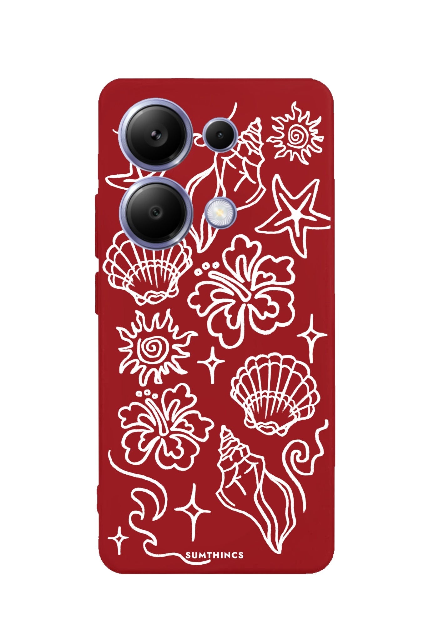 Xiaomi Redmi Note 14 Pro Plus 5G Summer Sketch Premium Telefon Kılıfı - SUMTHINCS