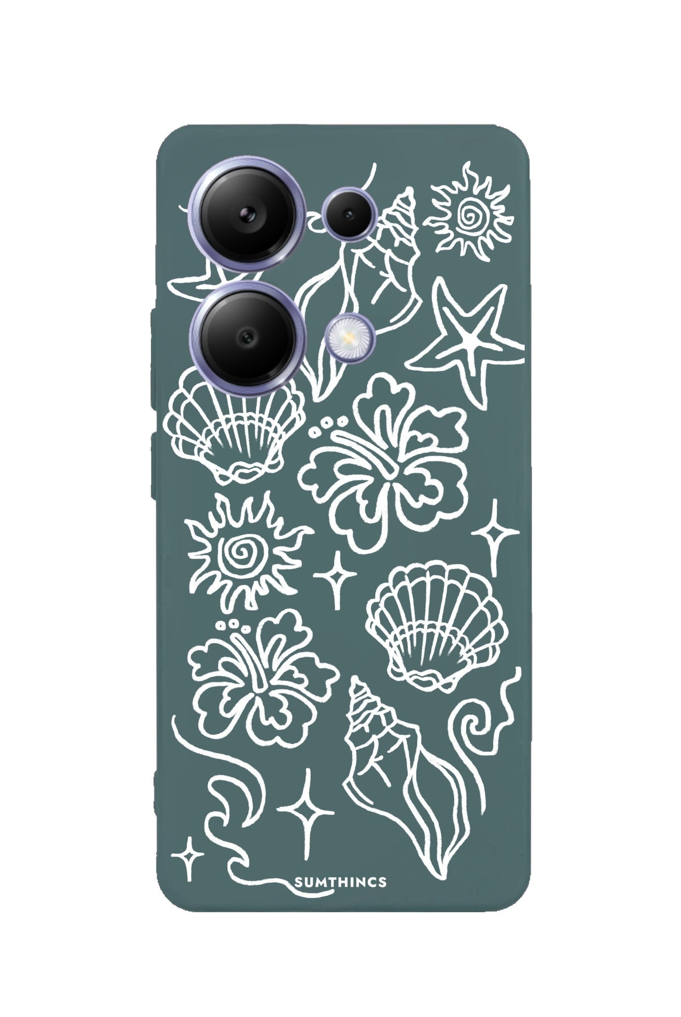 Xiaomi Redmi Note 14 Pro Plus 5G Summer Sketch Premium Telefon Kılıfı - SUMTHINCS