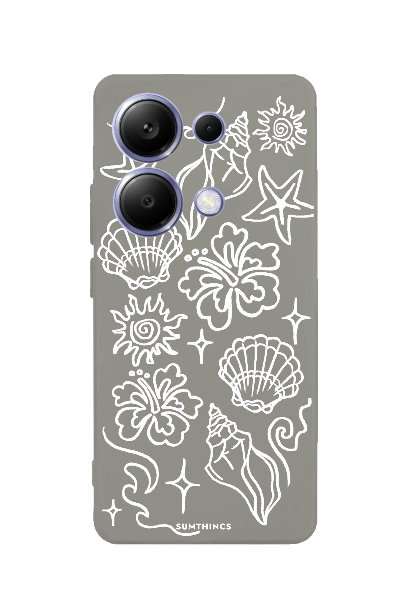 Xiaomi Redmi Note 14 Pro Plus 5G Summer Sketch Premium Telefon Kılıfı - SUMTHINCS
