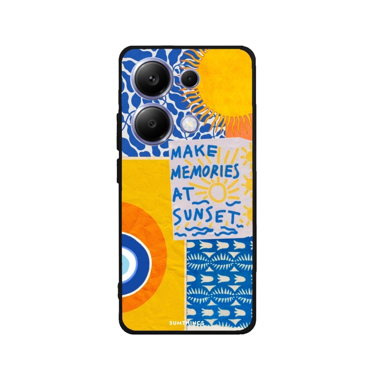 Xiaomi Redmi Note 14 Pro Plus 5G Sunset Collage Premium Telefon Kılıfı - SUMTHINCS