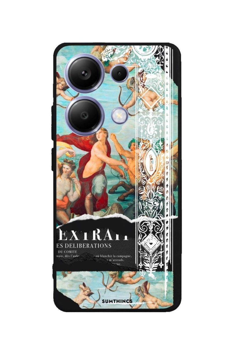 Xiaomi Redmi Note 14 Pro Plus 5G Triumph of Galatea Premium Telefon Kılıfı Siyah - SUMTHINCS