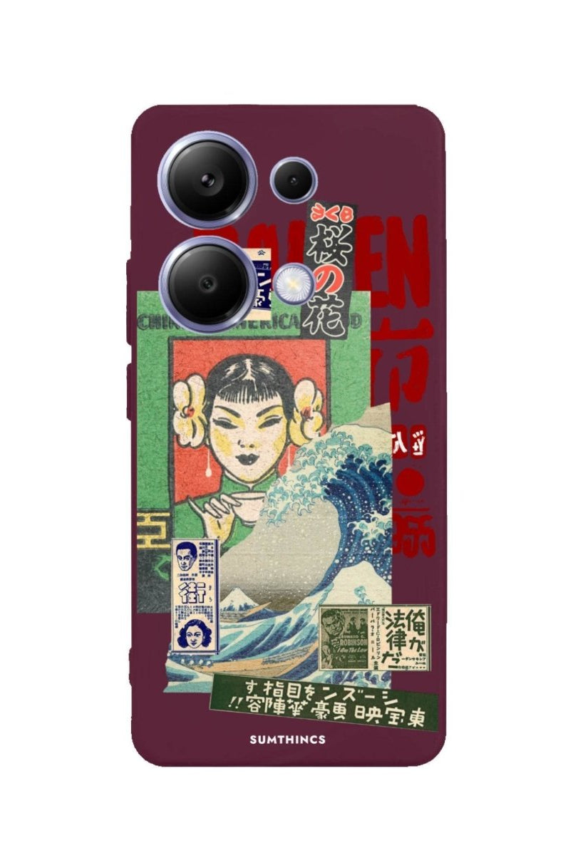 Xiaomi Redmi Note 14 Pro Plus 5G Vintage Poster Premium Telefon Kılıfı - SUMTHINCS