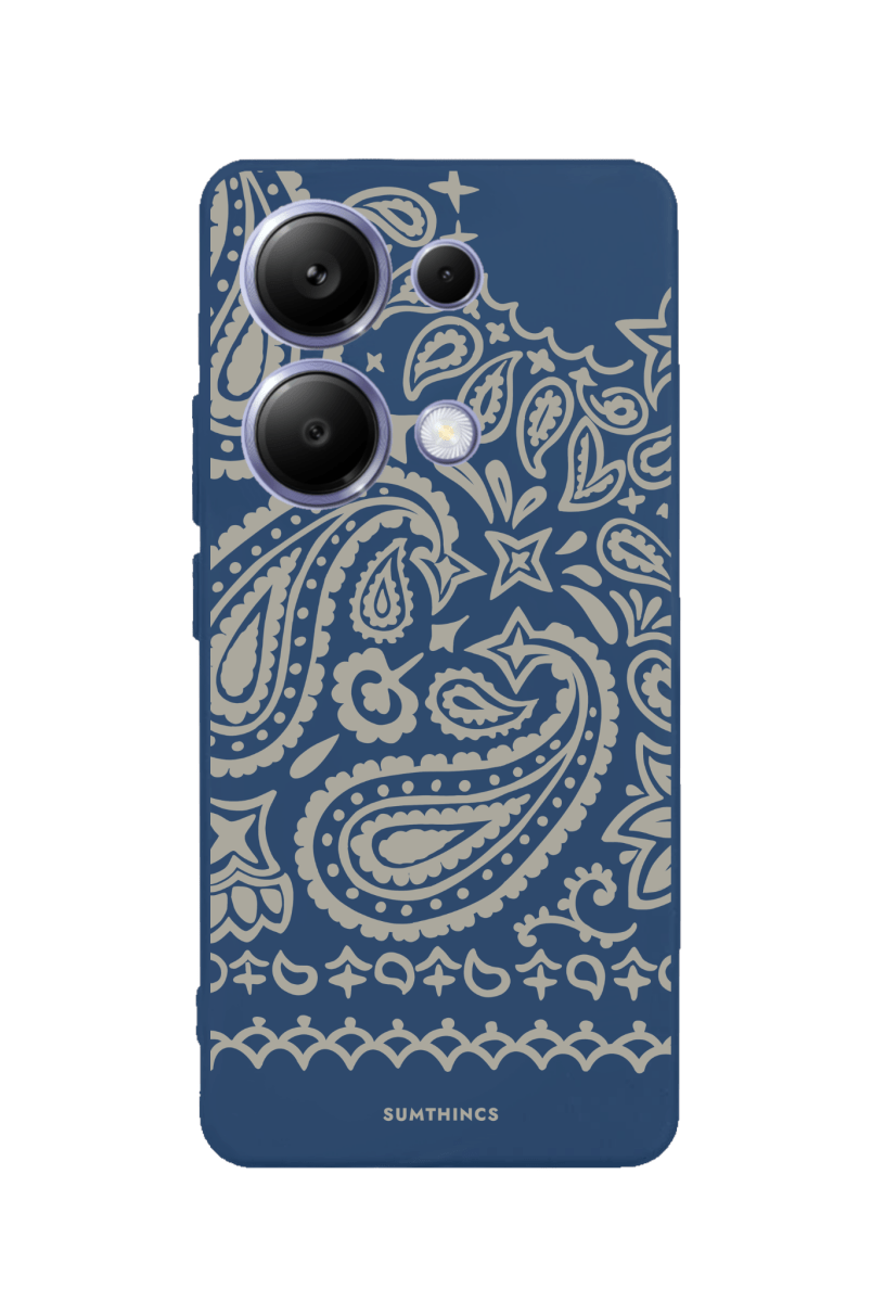 Xiaomi Redmi Note 14 Urban Bandana Premium Telefon Kılıfı Pasifik Mavi - SUMTHINCS