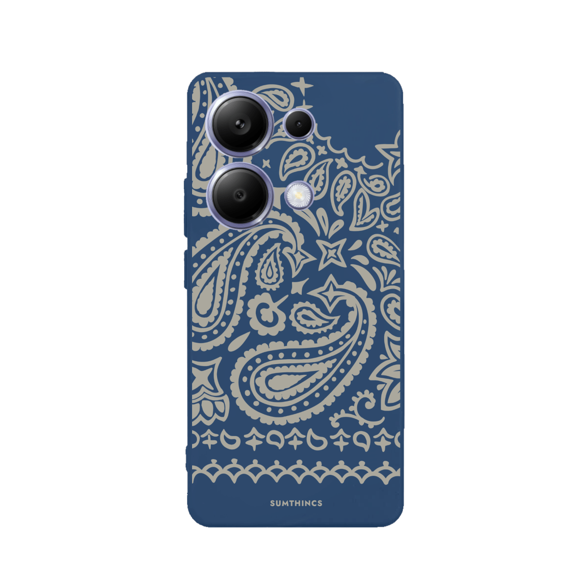 Xiaomi Redmi Note 14 Urban Bandana Premium Telefon Kılıfı Pasifik Mavi - SUMTHINCS