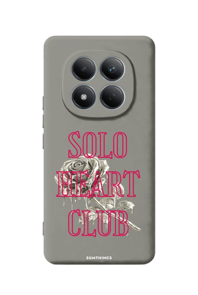 Xiaomi Solo Heart Club Premium Telefon Kılıfı Gri - Sumthincs