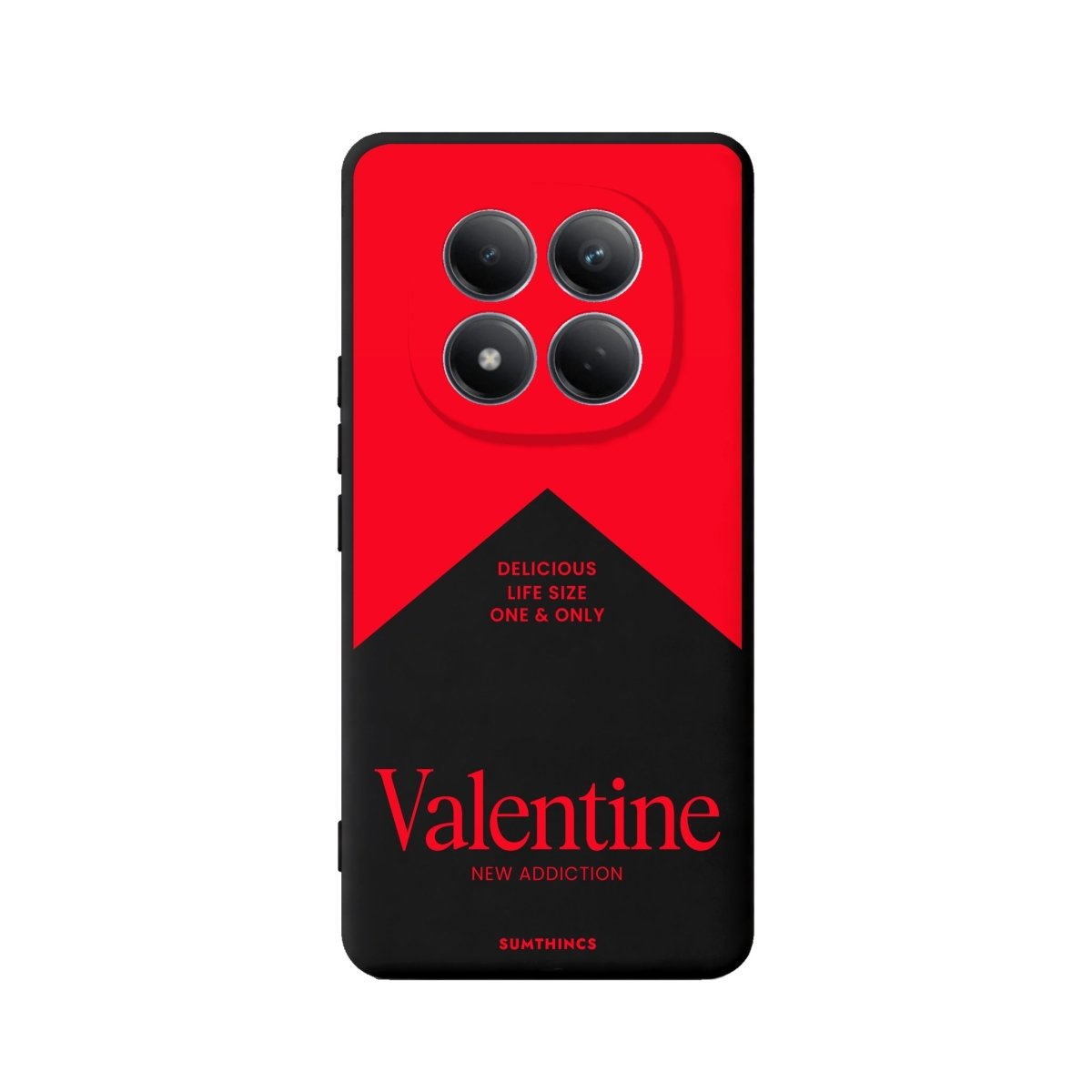 Xiaomi Valentine Premium Telefon Kılıfı Siyah - Sumthincs