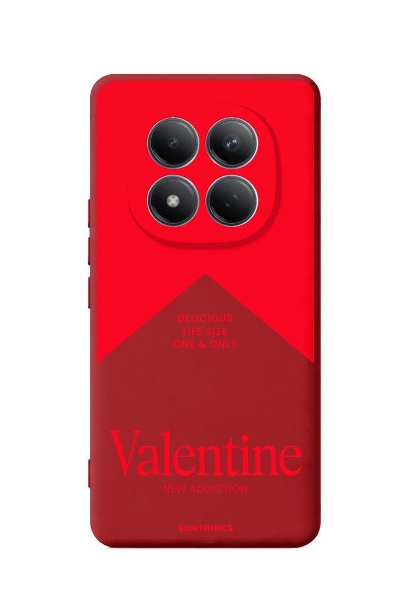 Xiaomi Valentine Premium Telefon Kılıfı Kırmızı - Sumthincs