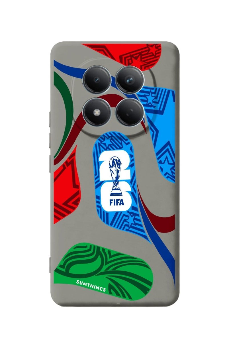 Xiaomi World Cup Ball Premium Telefon Kılıfı Gri - Sumthincs