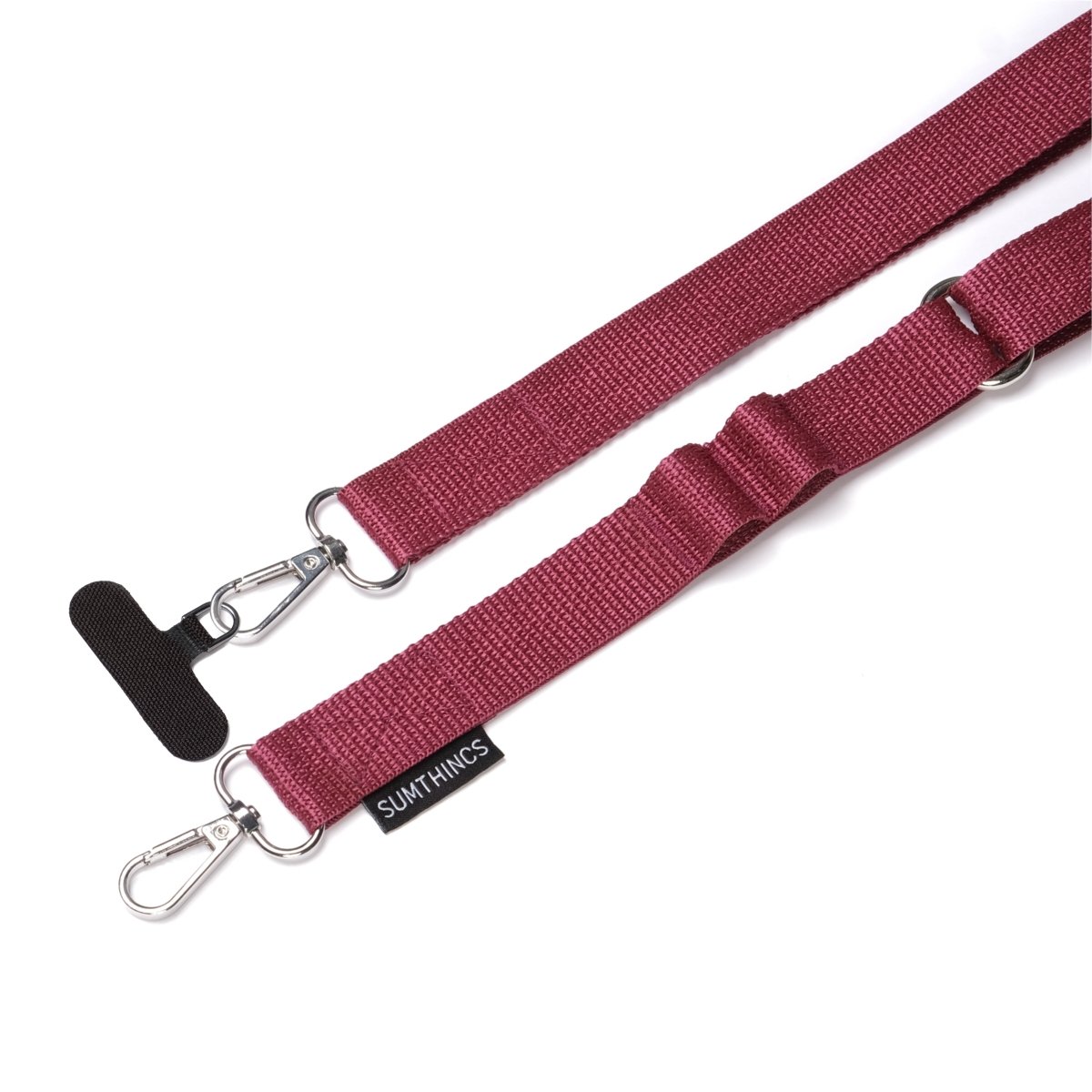 3in1 Telefon Boyun Askısı Bordo - SUMTHINCS