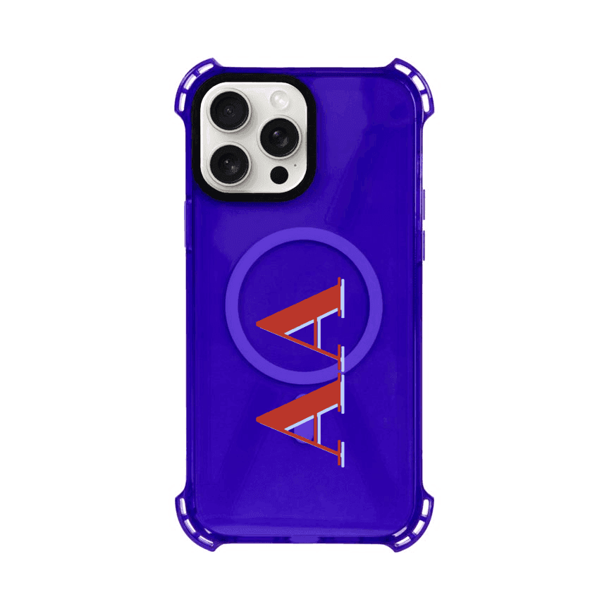 iPhone 13 Didot Monogram Kişiye Özel Bumper Magsafe Telefon Kılıfı - SUMTHINCS