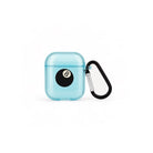 8Ball AirPods 1. ve 2. Nesil Şeffaf Silikon Kılıf Mavi - Sumthincs