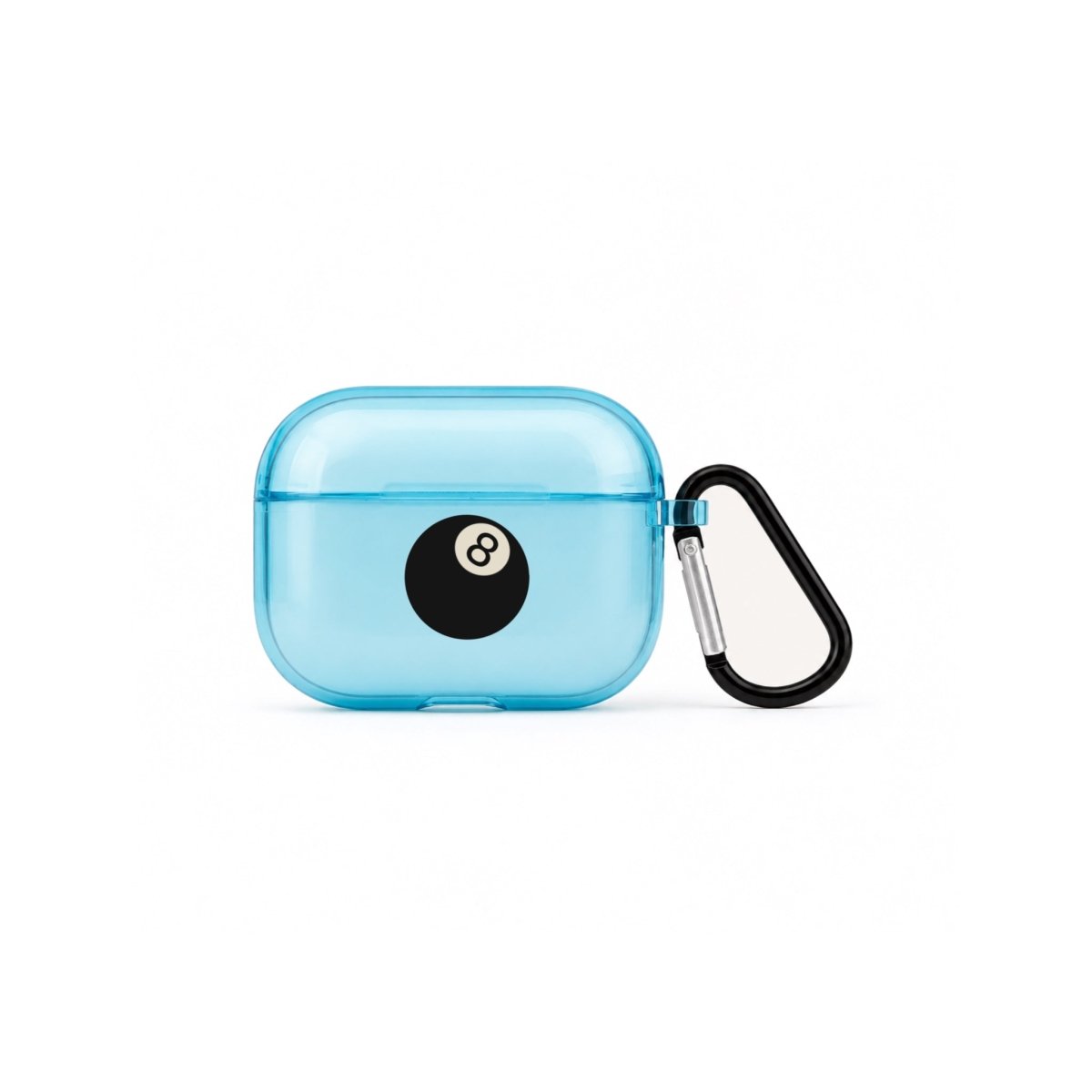 8Ball AirPods Pro Şeffaf Silikon Kılıf Mavi - Sumthincs