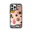iPhone 14 Plus Eye Stickers Mirror Aynalı Telefon Kılıfı - SUMTHINCS