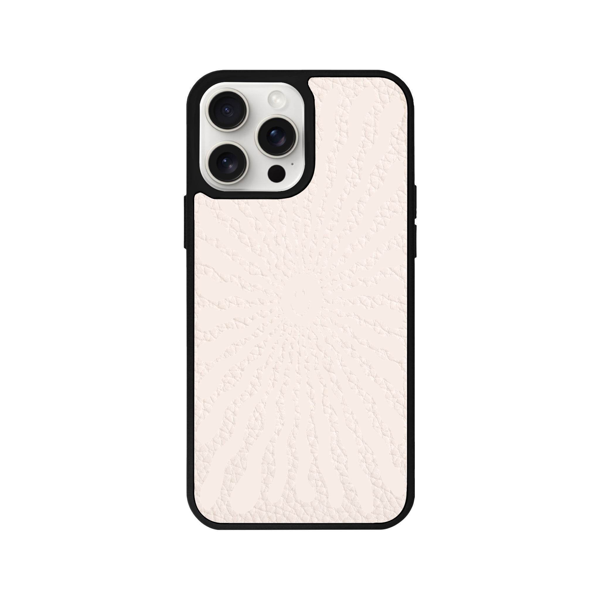 iPhone 14 Plus Happy Little Sun Leather Vegan Deri Telefon Kılıfı - SUMTHINCS