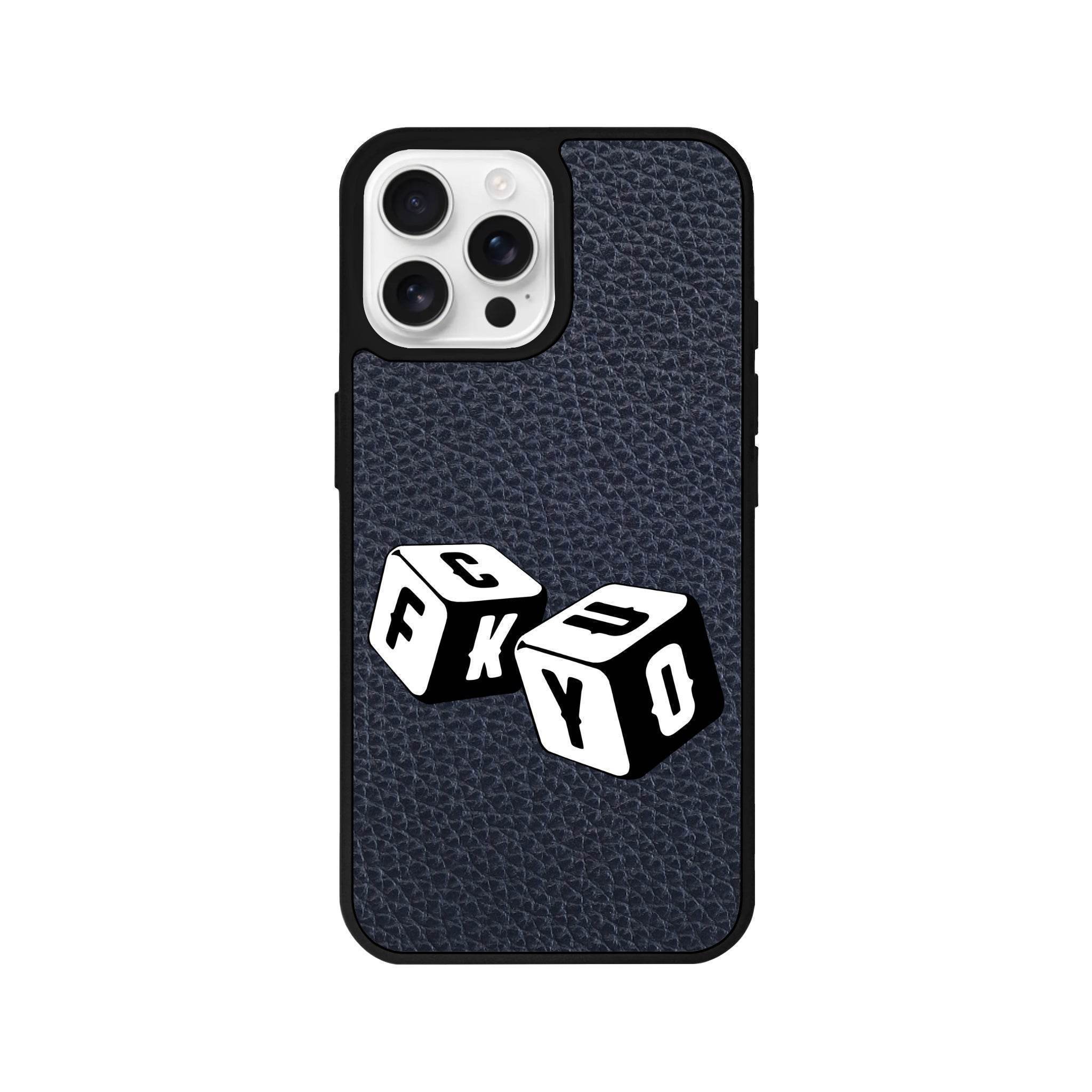 iPhone 16 Pro Fck You Leather Vegan Deri Telefon Kılıfı - SUMTHINCS