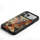 japon kültürü temsil eden yandan görünüm kılıf