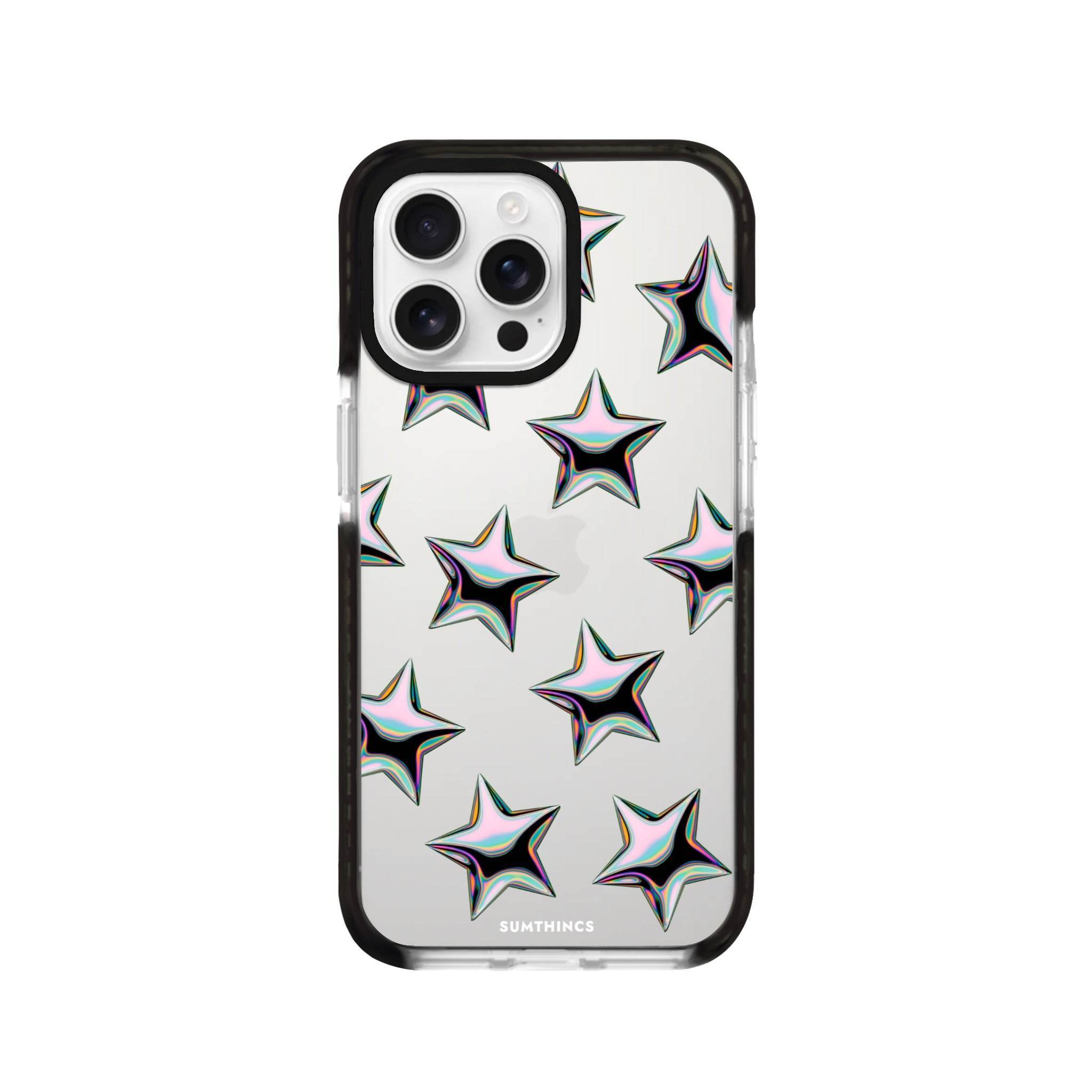 iPhone 16 Pro Stars Procase Şeffaf Telefon Kılıfı - SUMTHINCS