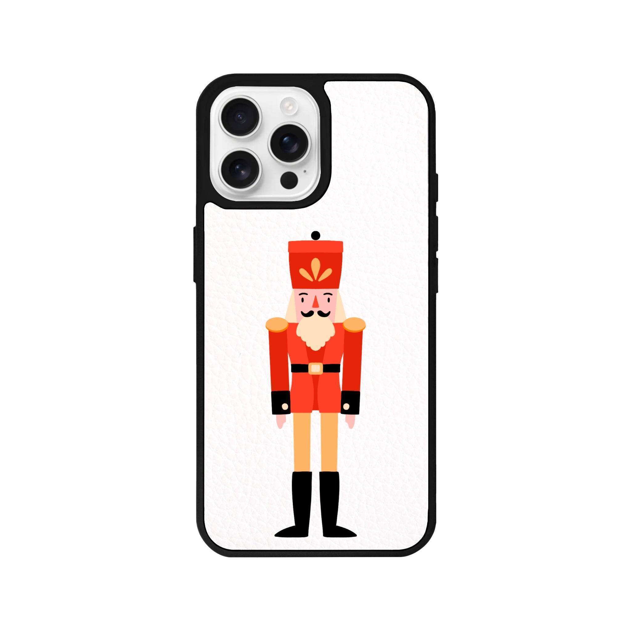 iPhone 16 Pro Nutcracker Leather Vegan Deri Telefon Kılıfı - SUMTHINCS