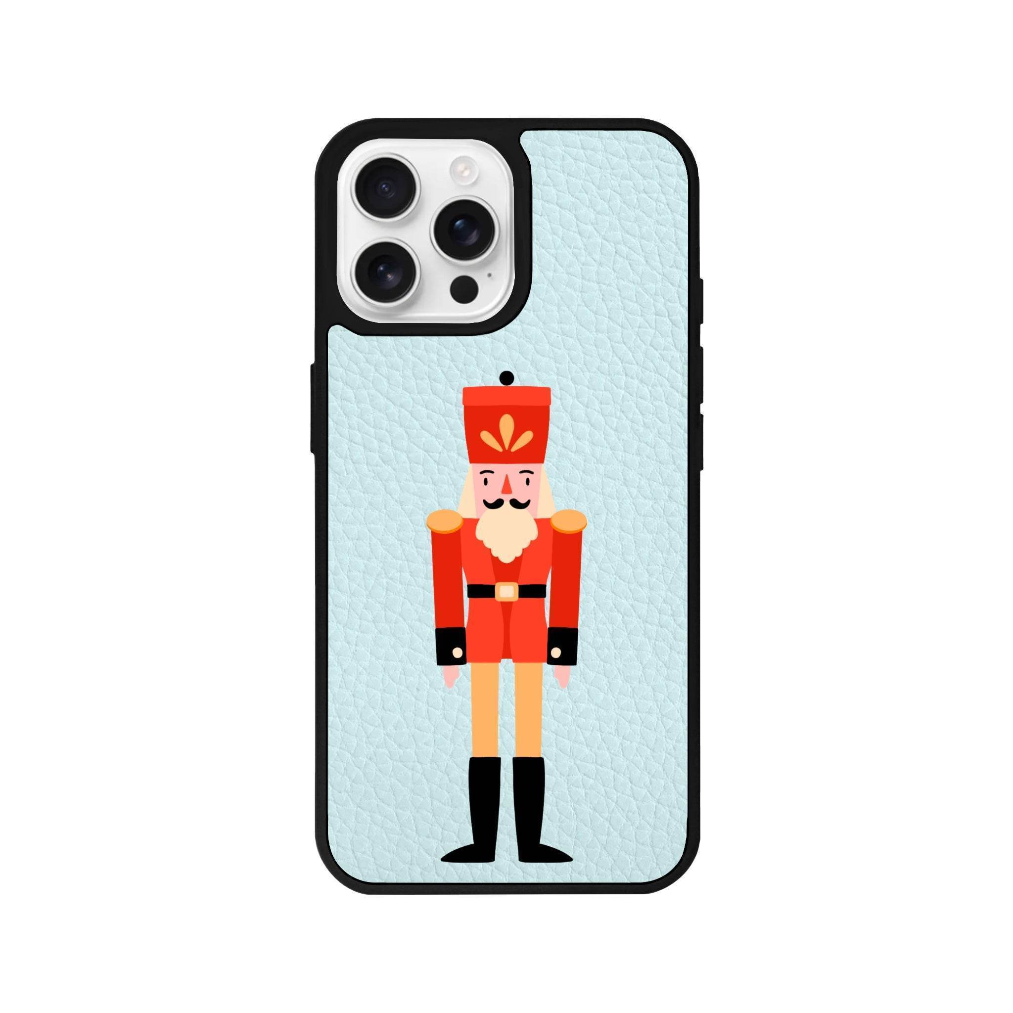 iPhone 16 Pro Nutcracker Leather Vegan Deri Telefon Kılıfı - SUMTHINCS