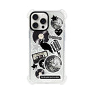 iPhone 15 Plus Disco Stickers Bumper Magsafe Şeffaf Telefon Kılıfı - SUMTHINCS