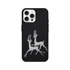 iPhone 16 Pro Disco Deers Leather Vegan Deri Telefon Kılıfı - SUMTHINCS