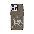 iPhone 16 Pro Disco Deers Leather Vegan Deri Telefon Kılıfı - SUMTHINCS