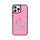 iPhone 16 Pro Disco Deers Leather Vegan Deri Telefon Kılıfı - SUMTHINCS