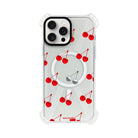 iPhone 15 Plus Disco Cherry Bumper Magsafe Şeffaf Telefon Kılıfı - SUMTHINCS
