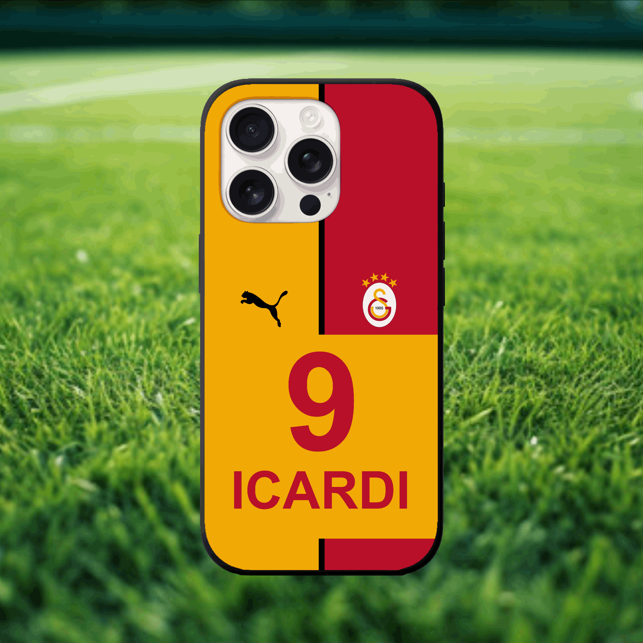 iPhone 7 Plus/8 Plus Galatasaray Forma Kişiye Özel Premium Telefon Kılıfı - SUMTHINCS