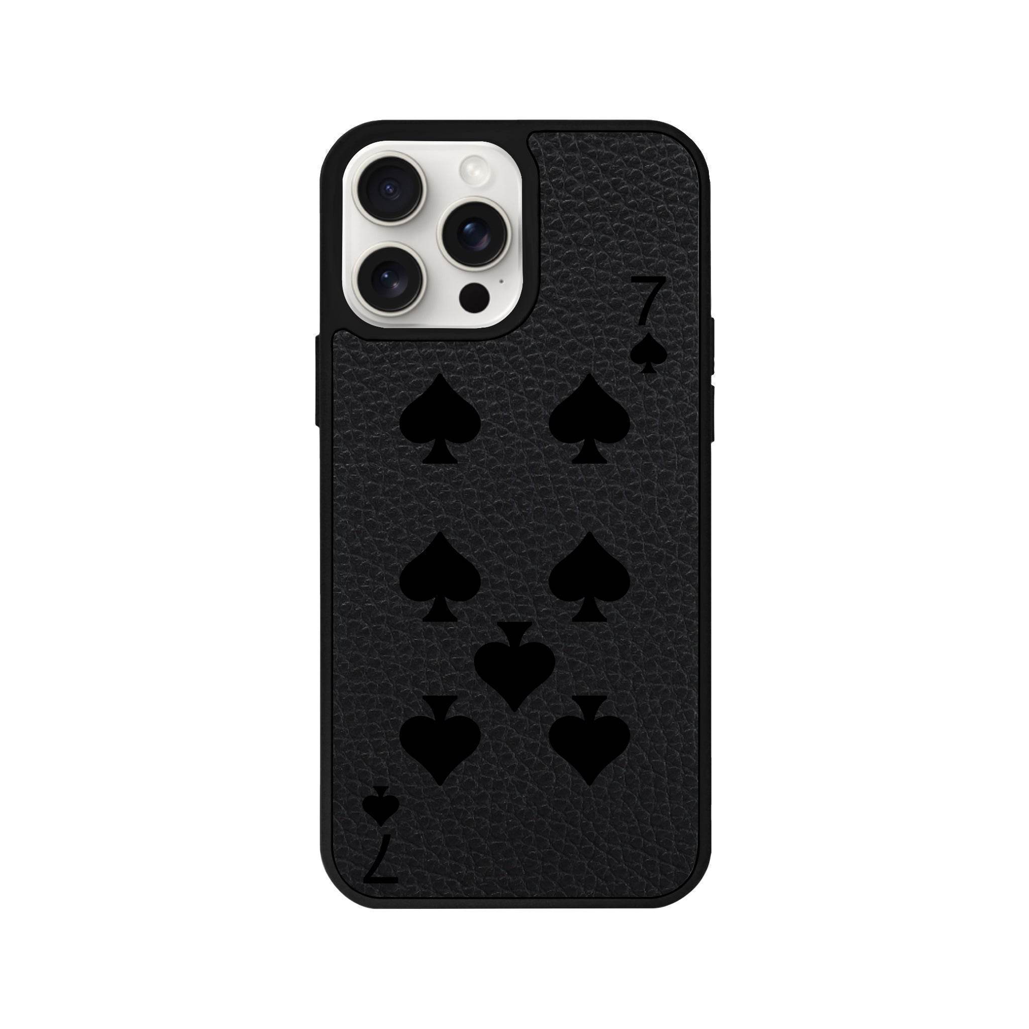 iPhone 14 Plus Spade7 Leather Vegan Deri Telefon Kılıfı - SUMTHINCS