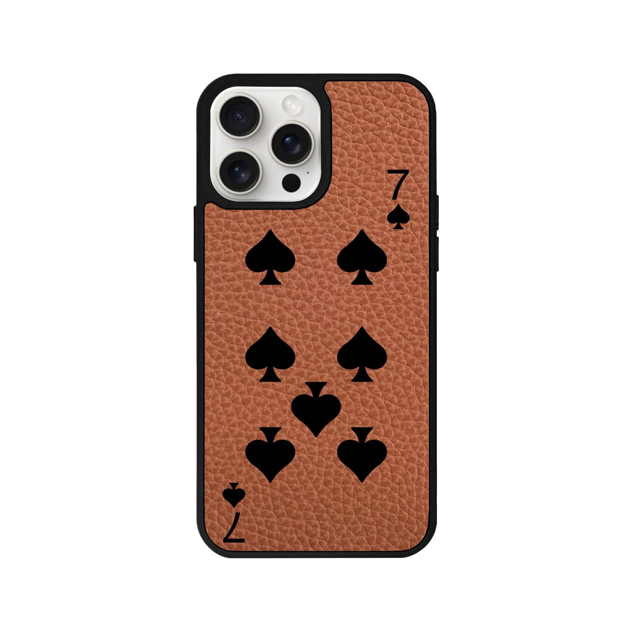 iPhone 14 Plus Spade7 Leather Vegan Deri Telefon Kılıfı - SUMTHINCS